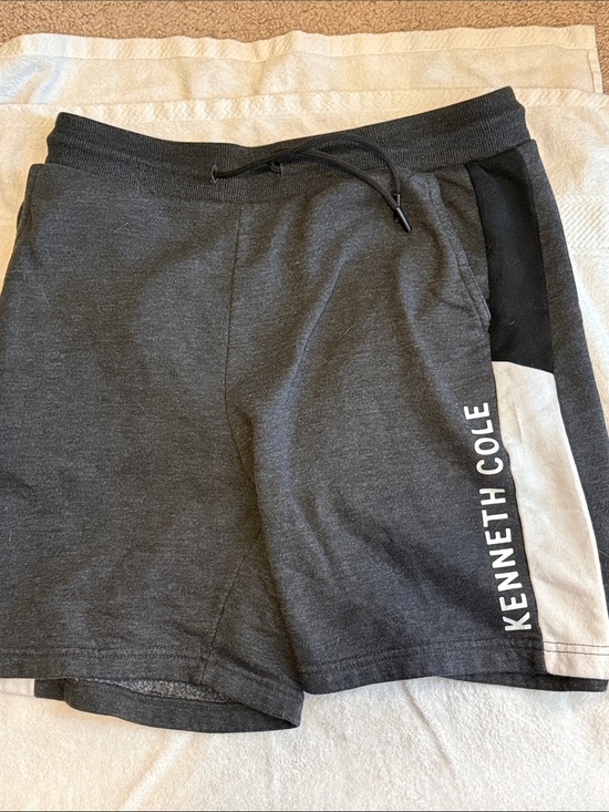 Kenneth Cole Other - Kenneth Cole Men’s Athletic Shorts - Dark Gray with Black & Light Gray Accents